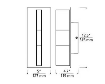LYFT 12 OUTDOOR - Metal Outdoor wall Lamp by Visual Comfort Europe - view 3